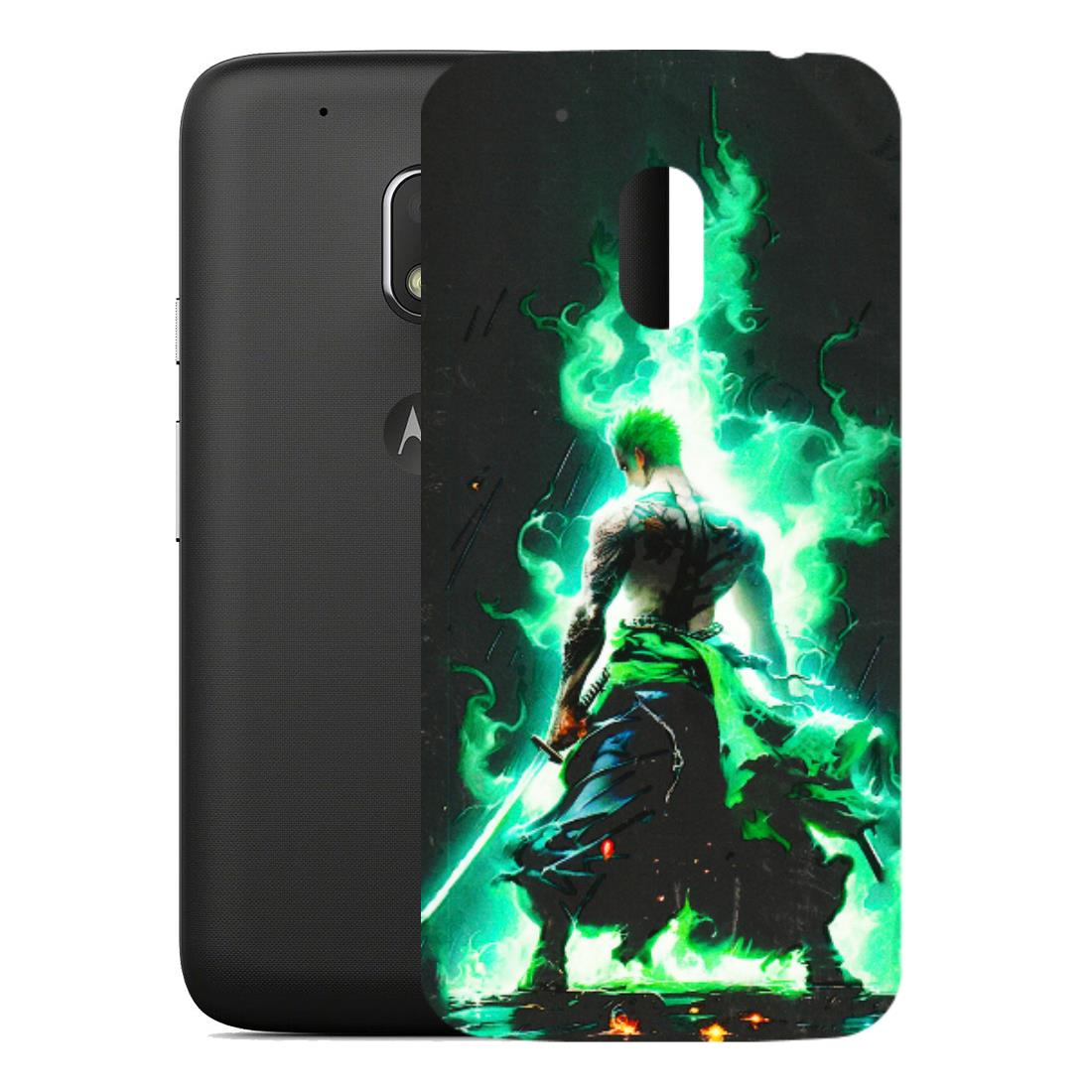 Motorola Phone Skins (All Models) - Zoro Sword - 3D Embossed Finish (L-241) Motorola Moto G4 Play