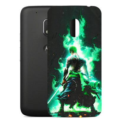 Motorola Phone Skins (All Models) - Zoro Sword - 3D Embossed Finish (L-241) Motorola Moto G4 Play