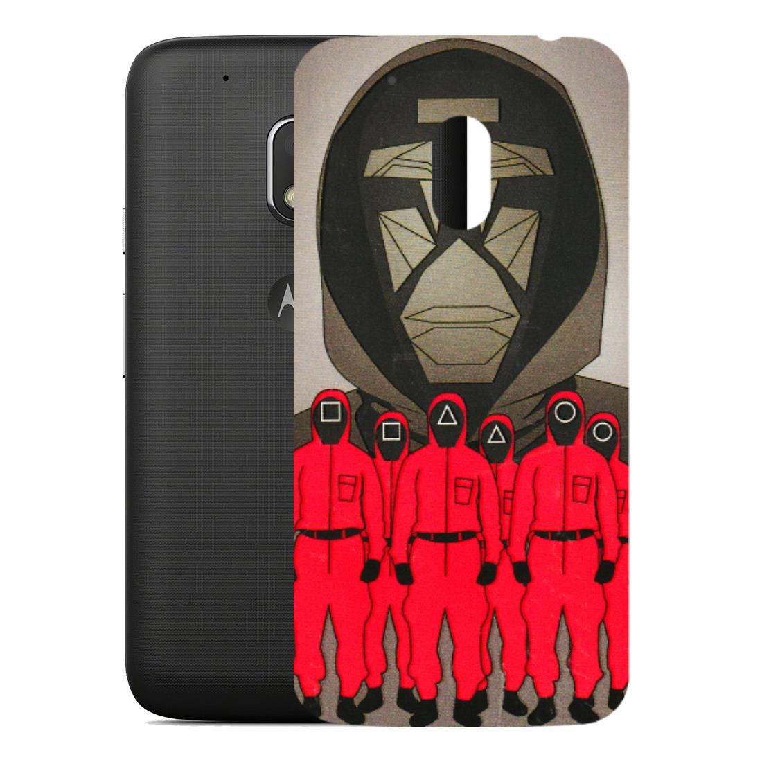Motorola Phone Skins (All Models) - Squid Game Hero - 3D Embossed Finish (L-245) Motorola Moto G4 Play