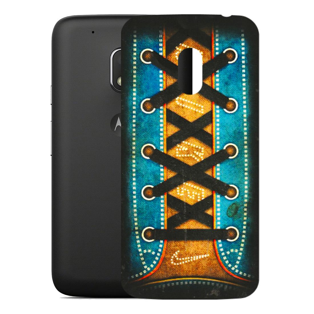 Motorola Phone Skins (All Models) - Sneakers Lover Nike - 3D Embossed Finish (L-262) Motorola Moto G4 Play