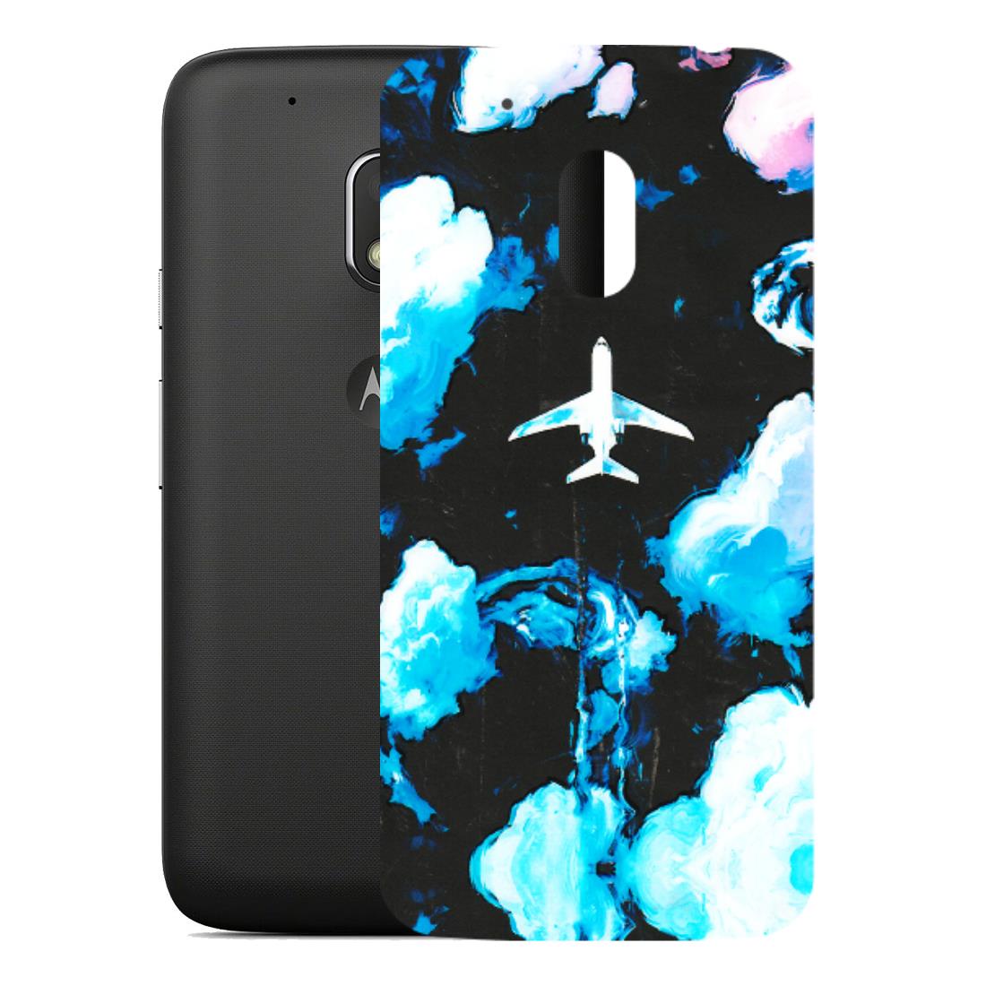 Motorola Phone Skins (All Models) - Travel In Airline - 3D Embossed Finish (L-264) Motorola Moto G4 Play