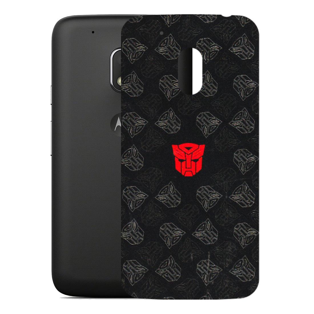 Motorola Phone Skins (All Models) - Transformers Devastation - 3D Embossed Finish (L-301) Motorola Moto G4 Play