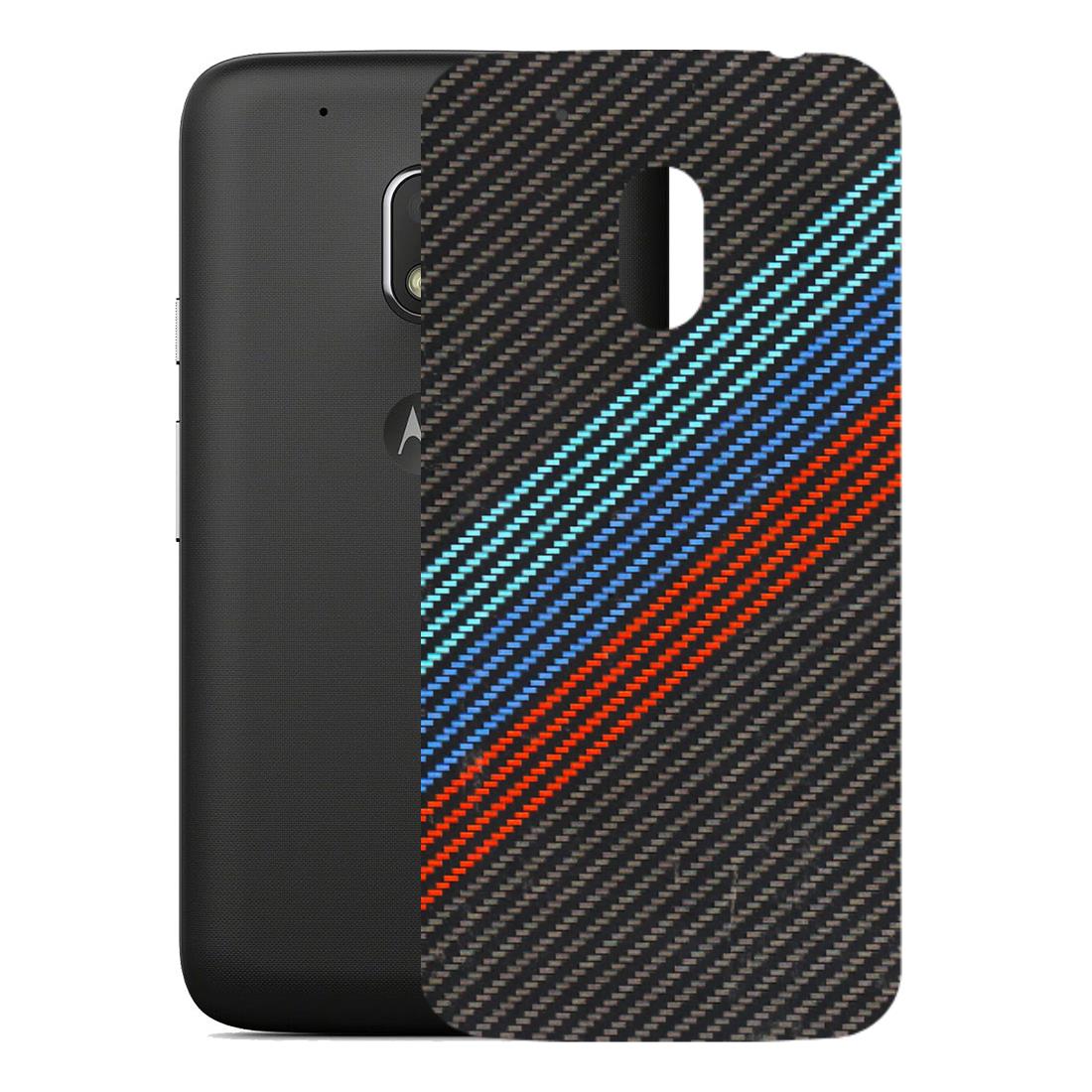 Motorola Phone Skins (All Models) - Carbon BM - 3D Embossed Finish (L-302) Motorola Moto G4 Play