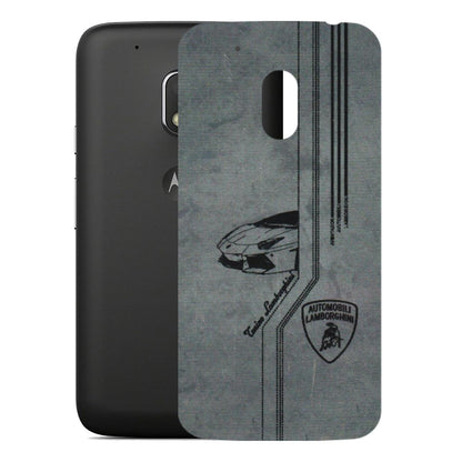 Motorola Phone Skins (All Models) - New Lamborgini Aventador - 3D Embossed Finish (L-321) Motorola Moto G4 Play
