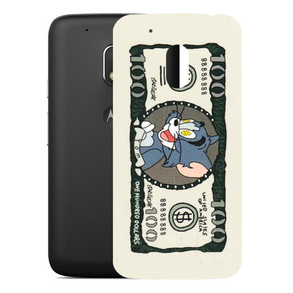 Motorola Phone Skins (All Models) - Tom Hundred Dollar - 3D Embossed Finish (L-324) Motorola Moto G4 Play