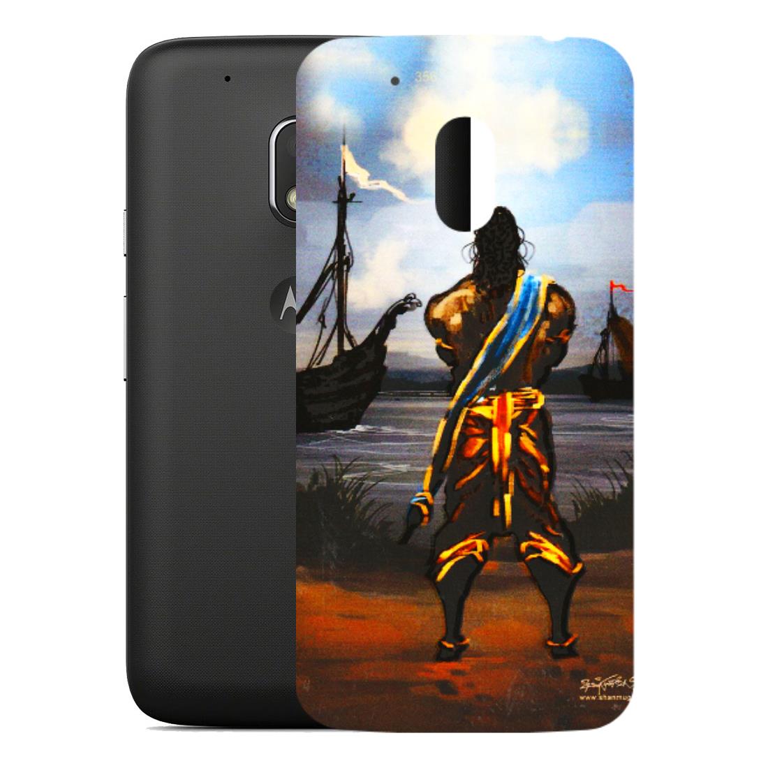 Motorola Phone Skins (All Models) - Heavenly God Figure - 3D Embossed Finish (L-34) Motorola Moto G4 Play
