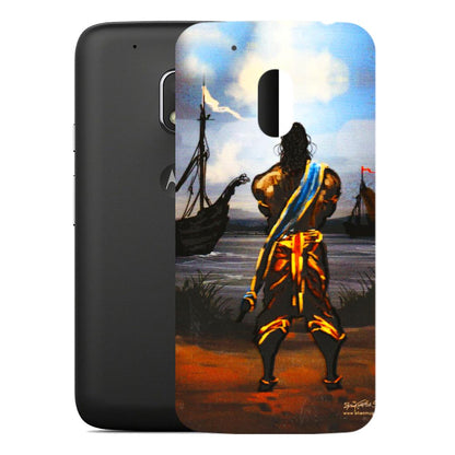 Motorola Phone Skins (All Models) - Heavenly God Figure - 3D Embossed Finish (L-34) Motorola Moto G4 Play