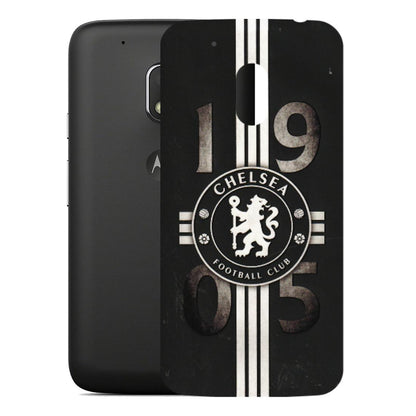 Motorola Phone Skins (All Models) - Chelsea Fan Club - 3D Embossed Finish (L-36) Motorola Moto G4 Play