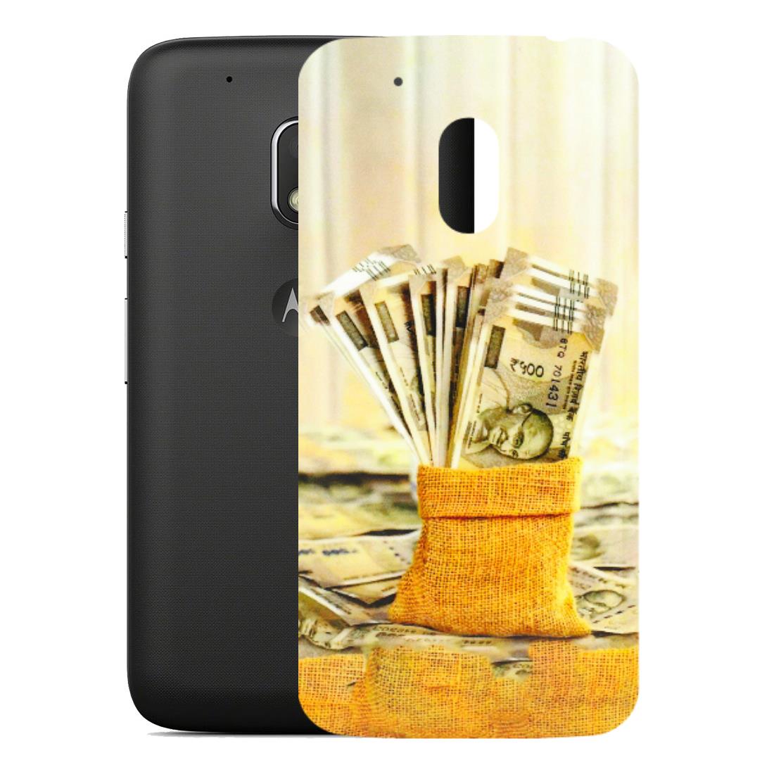 Motorola Phone Skins (All Models) - Show Me The Money - 3D Embossed Finish (L-52) Motorola Moto G4 Play
