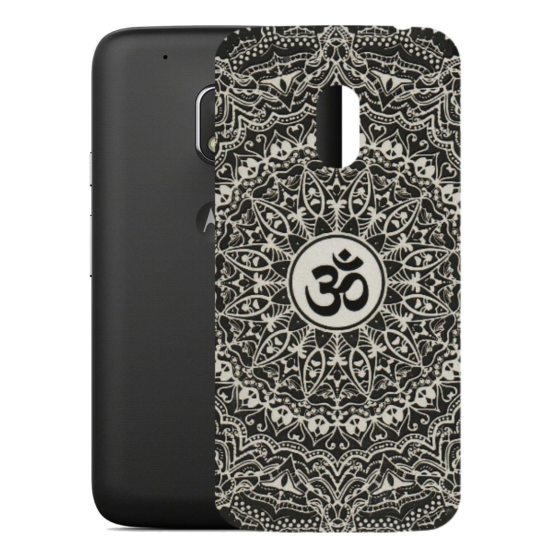 Motorola Phone Skins (All Models) - Aum Elegant Mandala - 3D Embossed Finish (L-62) Motorola Moto G4 Play