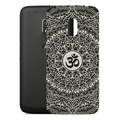 Motorola Phone Skins (All Models) - Aum Elegant Mandala - 3D Embossed Finish (L-62) Motorola Moto G4 Play