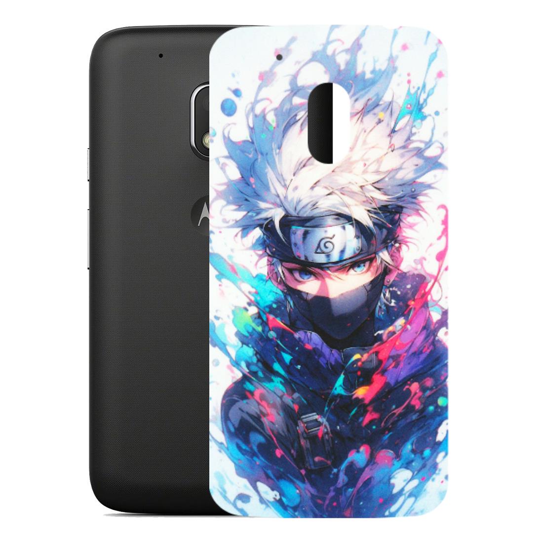 Motorola Phone Skins (All Models) - Naruto Face Mask - Matte Finish (M-03) Motorola Moto G4 Play