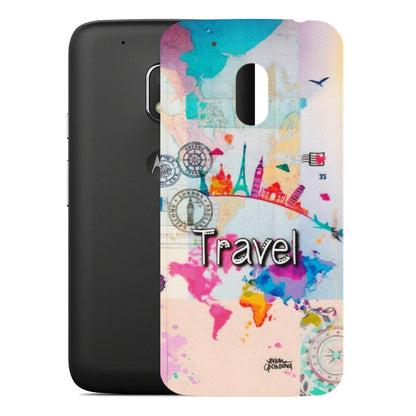 Motorola Phone Skins (All Models) - Travel The Wonders - Matte Finish (M-108) Motorola Moto G4 Play