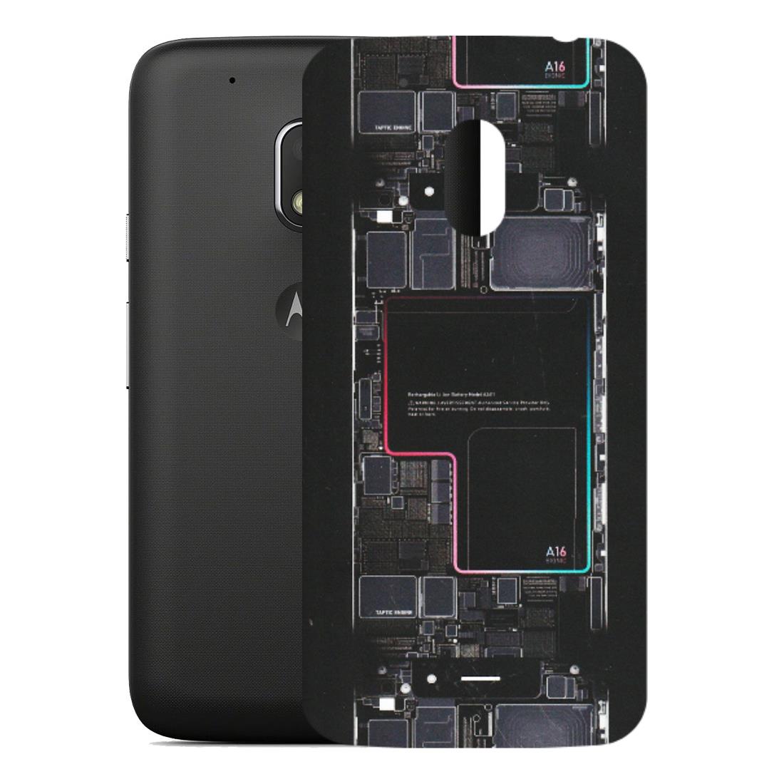 Motorola Phone Skins (All Models) - Motherboard Circuit Layout - Matte Finish (M-117) Motorola Moto G4 Play