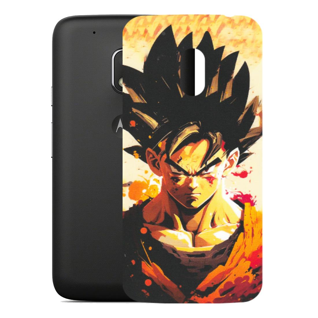 Motorola Phone Skins (All Models) - Angry Goku - Matte Finish (M-12) Motorola Moto G4 Play