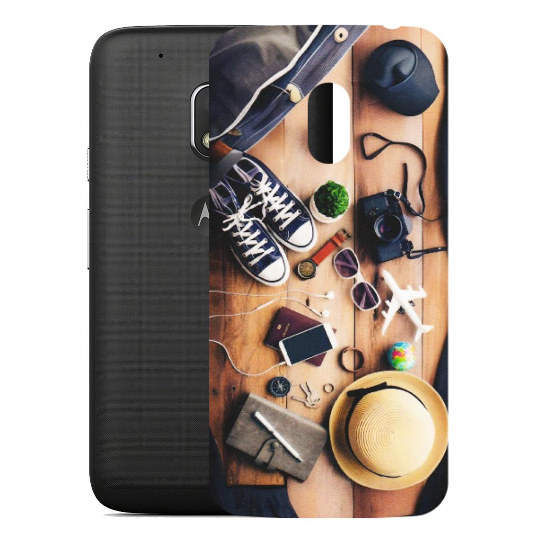Motorola Phone Skins (All Models) - Travel Wanderlust - Matte Finish (M-133) Motorola Moto G4 Play