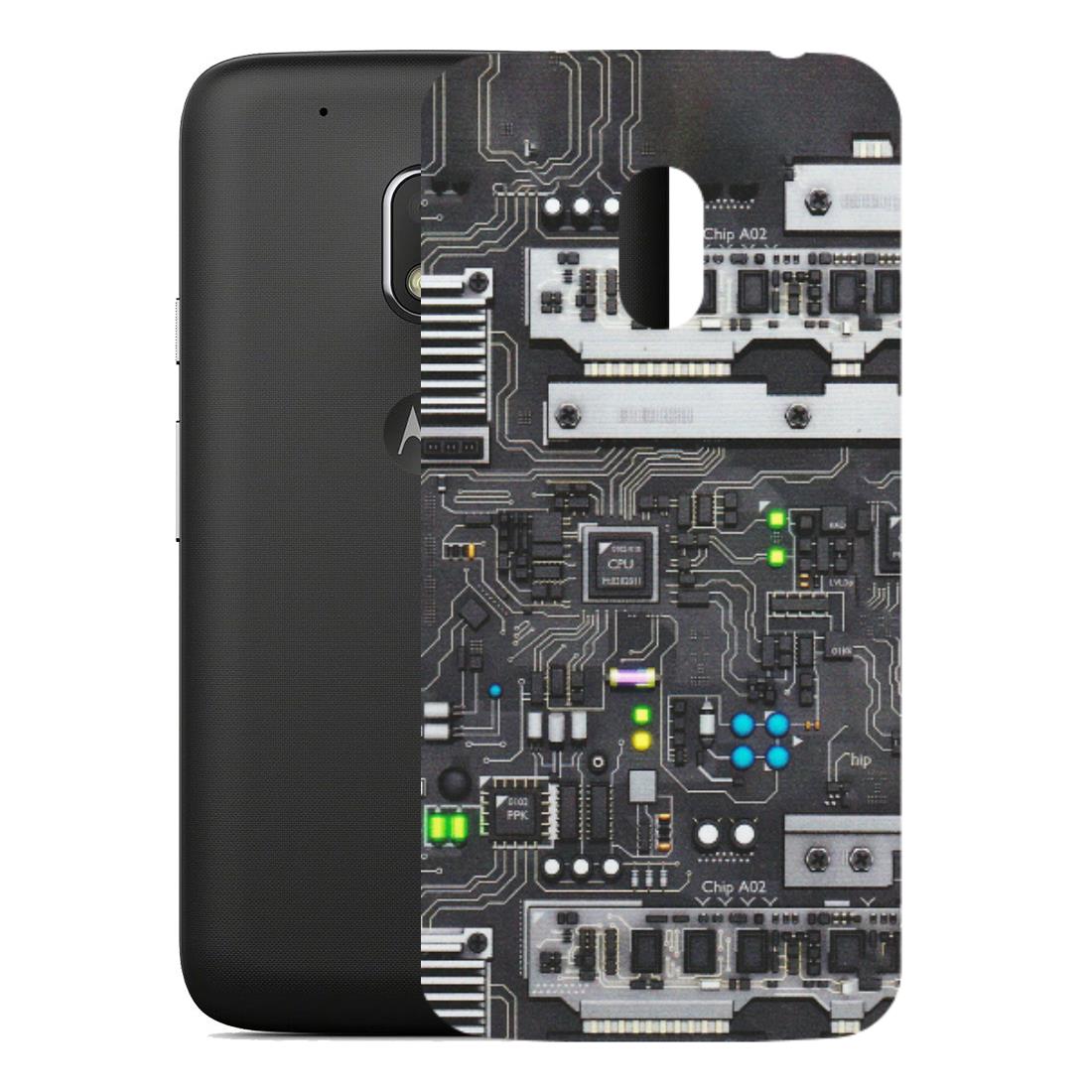 Motorola Phone Skins (All Models) - Motherboard Internals - Matte Finish (M-135) Motorola Moto G4 Play