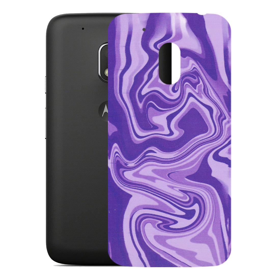 Motorola Phone Skins (All Models) - Hazy Purple Nights - Matte Finish (M-14) Motorola Moto G4 Play