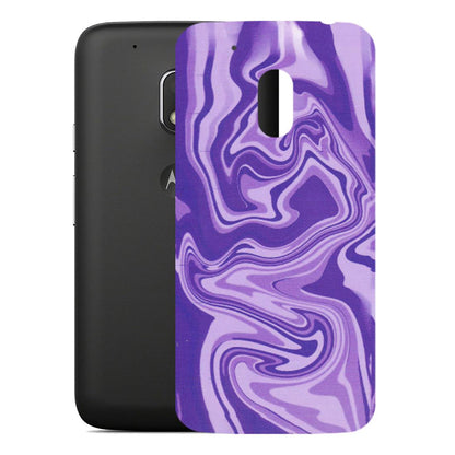 Motorola Phone Skins (All Models) - Hazy Purple Nights - Matte Finish (M-14) Motorola Moto G4 Play