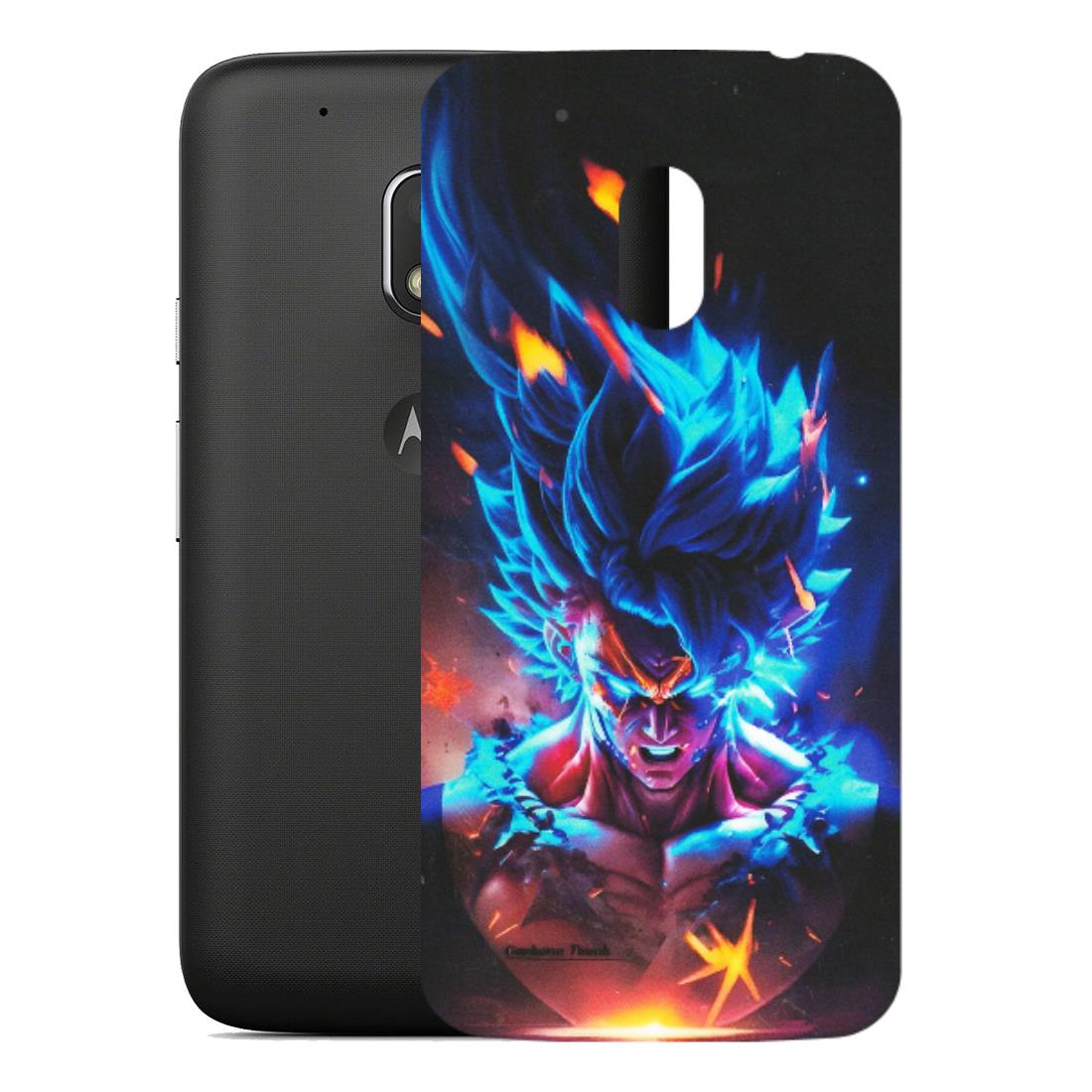 Motorola Phone Skins (All Models) - Angry Goku Dragon Ball Anime - Matte Finish (M-150) Motorola Moto G4 Play