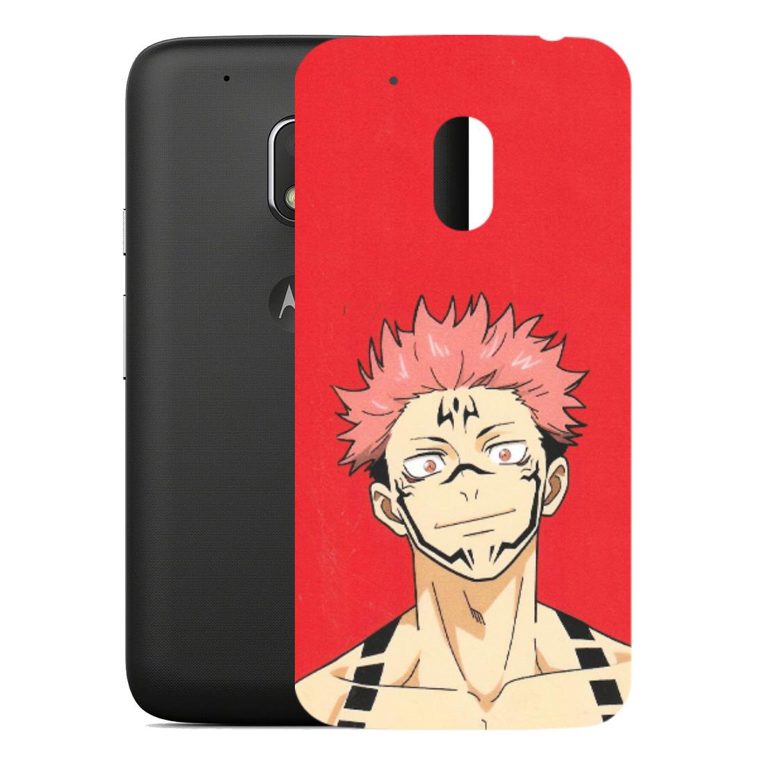 Motorola Phone Skins (All Models) - Ryomen Sukuna Fun Anime - Matte Finish (M-153) Motorola Moto G4 Play