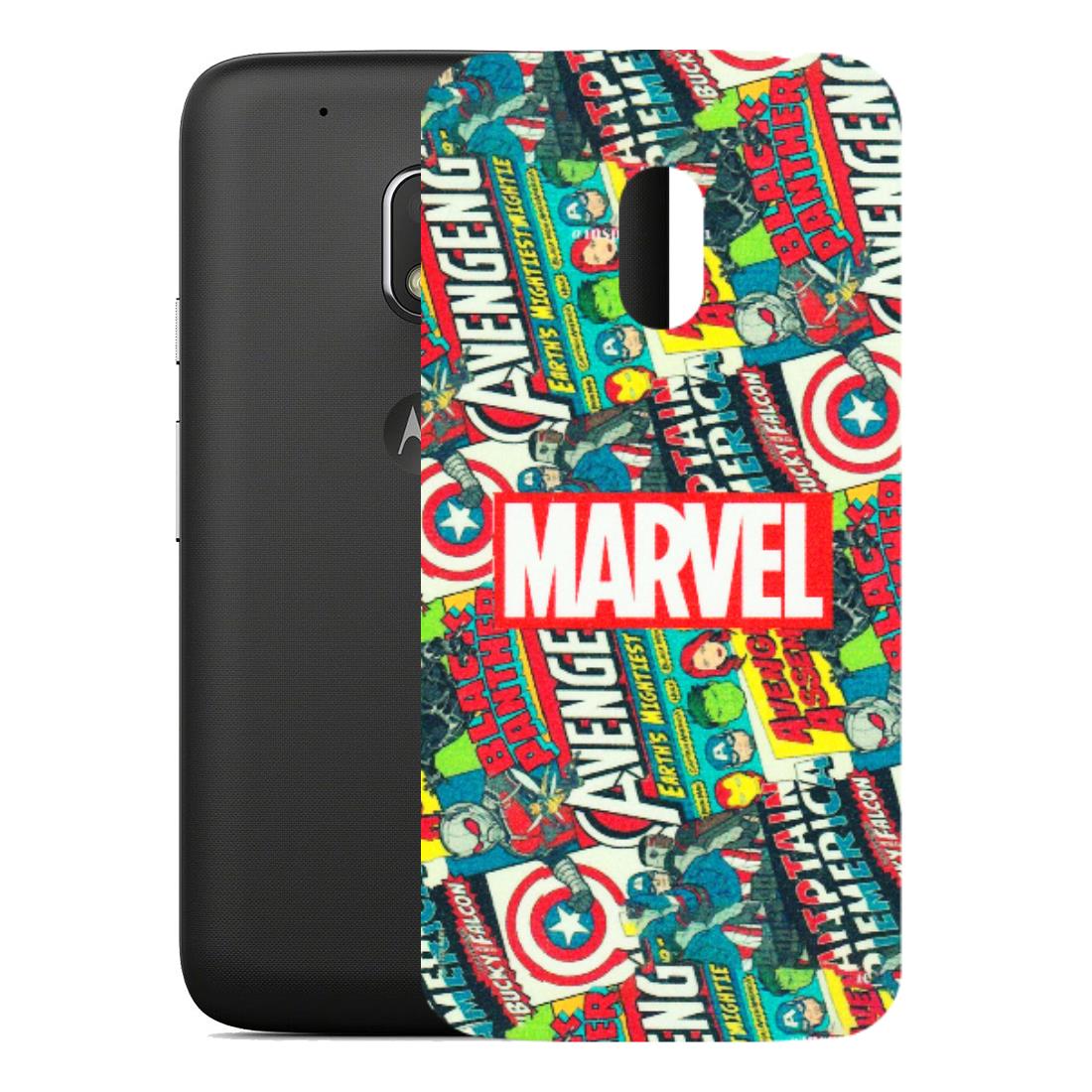 Motorola Phone Skins (All Models) - Marvel Comic Lover - Matte Finish (M-30) Motorola Moto G4 Play