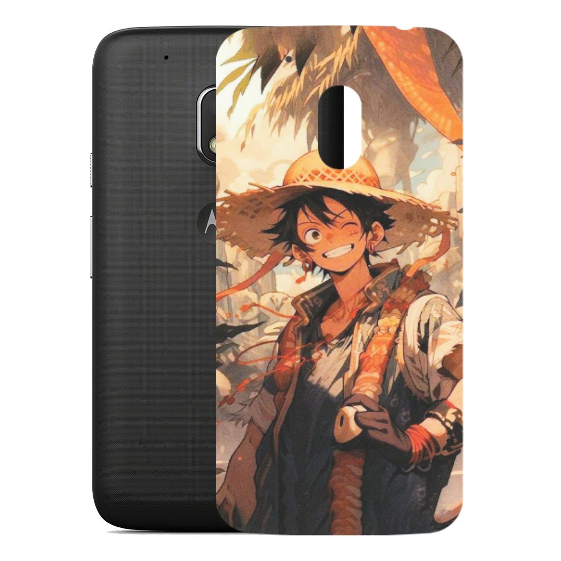 Motorola Phone Skins (All Models) - Anime Character Smile - Matte Finish (M-33) Motorola Moto G4 Play