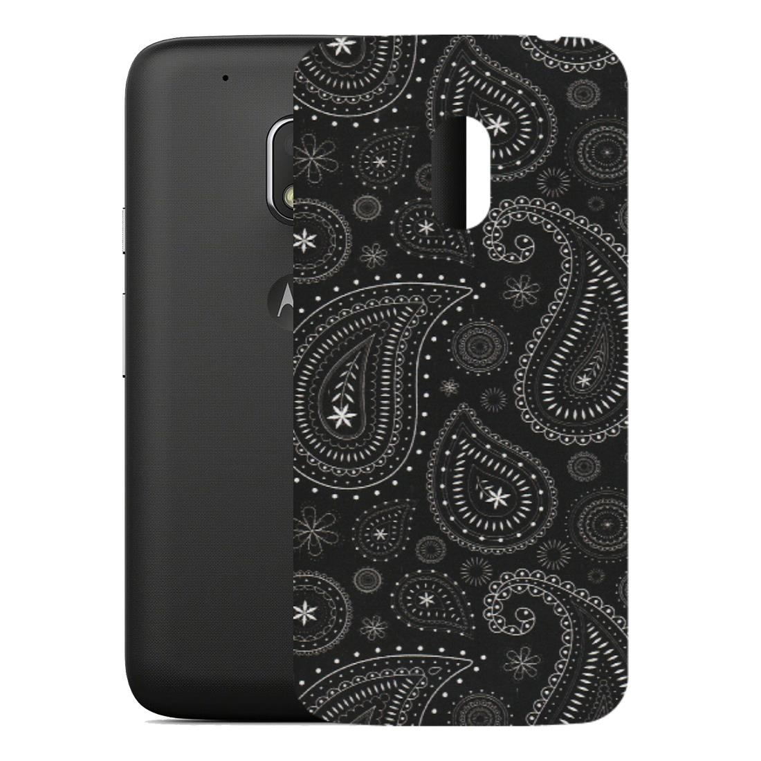 Motorola Phone Skins (All Models) - Black Sober Kerry - Matte Finish (M-37) Motorola Moto G4 Play