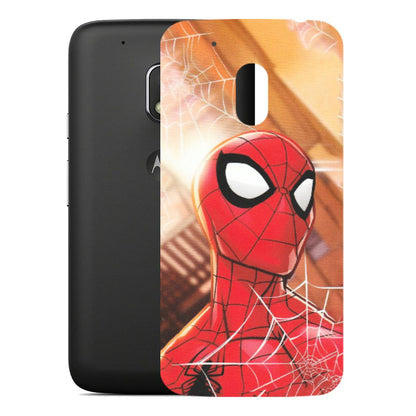 Motorola Phone Skins (All Models) - Spiderman Face New - Matte Finish (M-41) Motorola Moto G4 Play