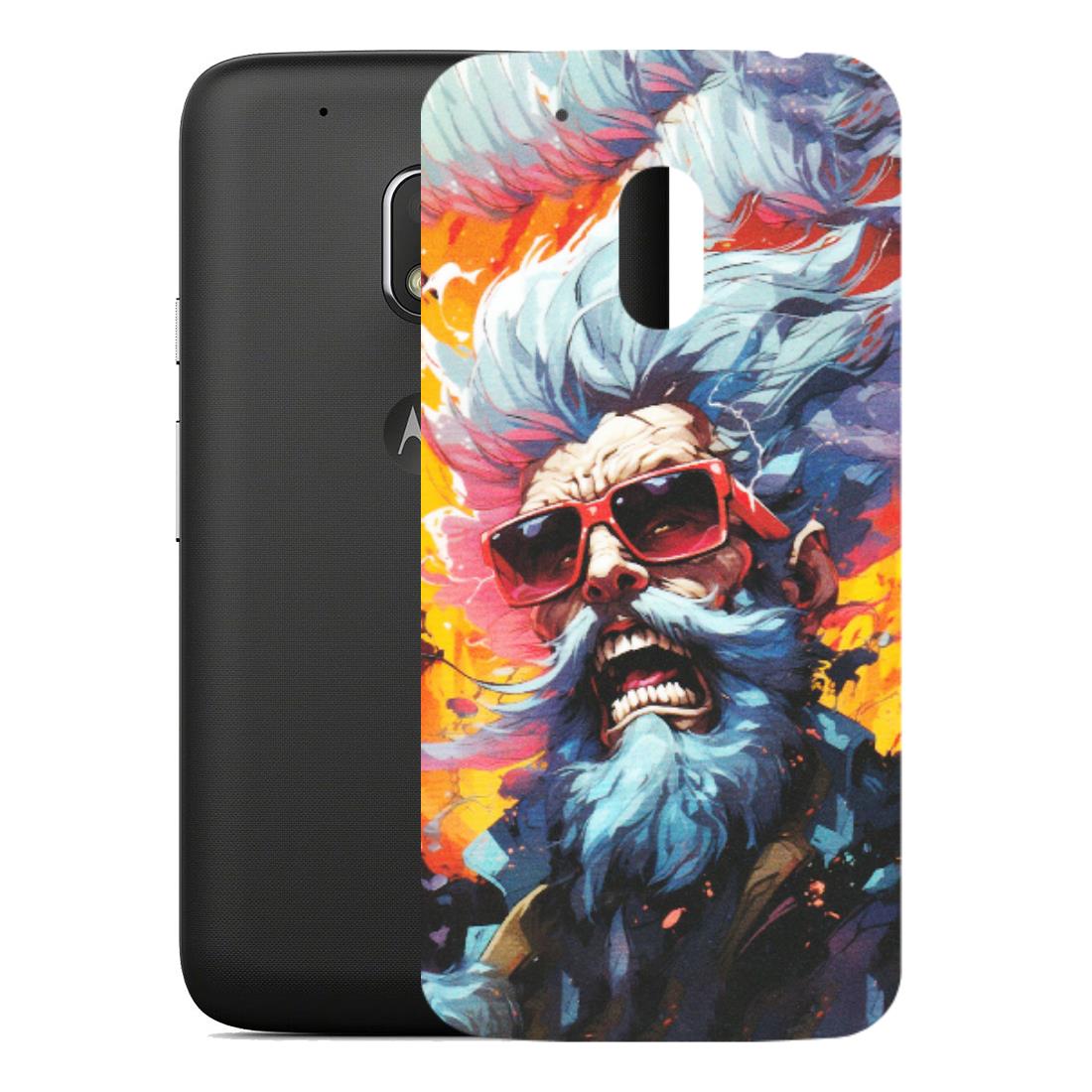 Motorola Phone Skins (All Models) - Daddy Cool Character - Matte Finish (M-43) Motorola Moto G4 Play