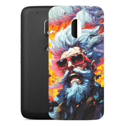Motorola Phone Skins (All Models) - Daddy Cool Character - Matte Finish (M-43) Motorola Moto G4 Play