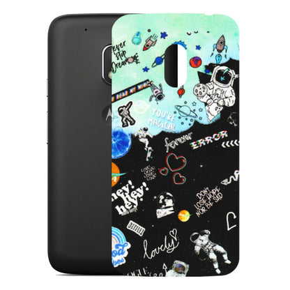 Motorola Phone Skins (All Models) - Living In A Space Dream - Matte Finish (M-46) Motorola Moto G4 Play