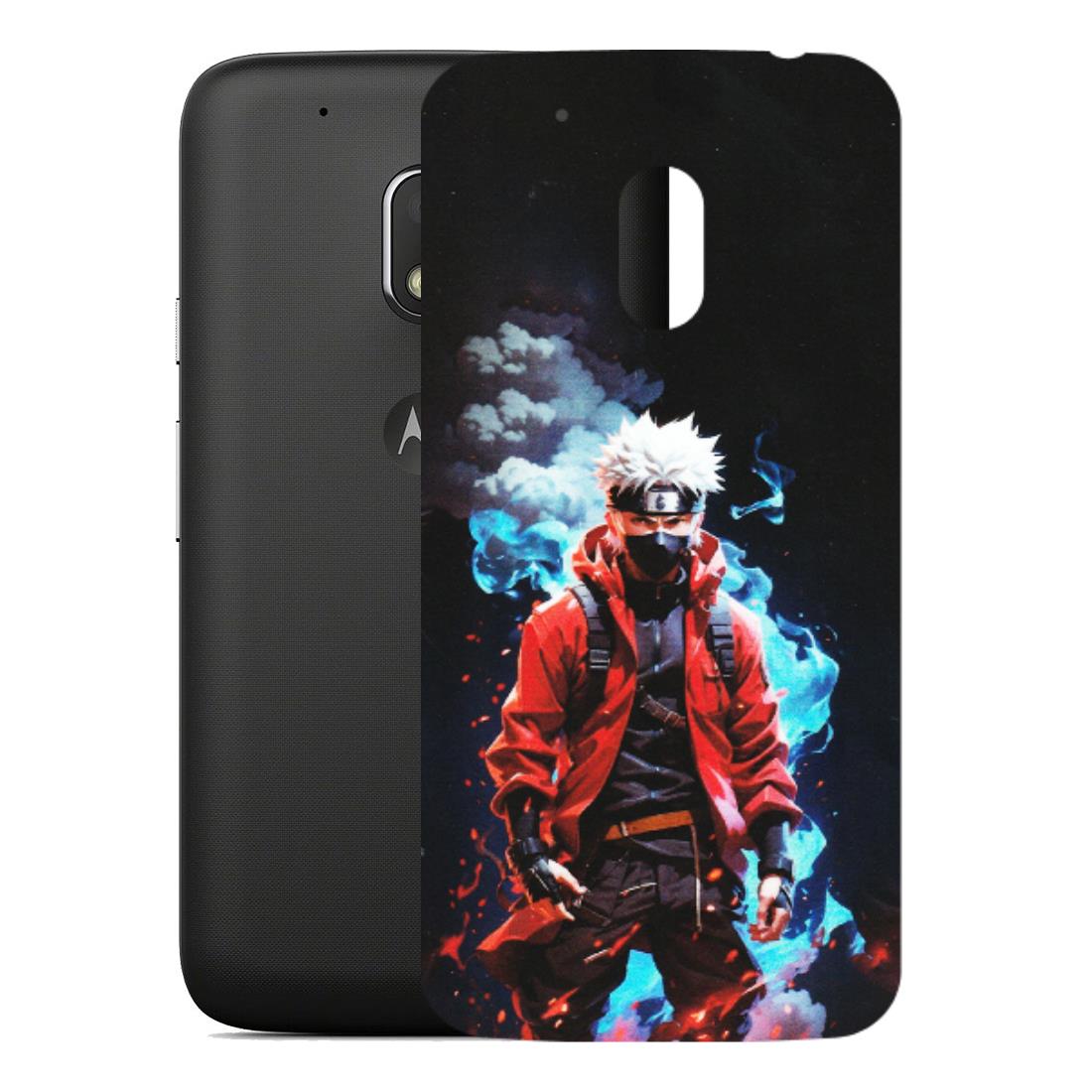 Motorola Phone Skins (All Models) - Kakashi Hatake Naruto - Matte Finish (M-60) Motorola Moto G4 Play