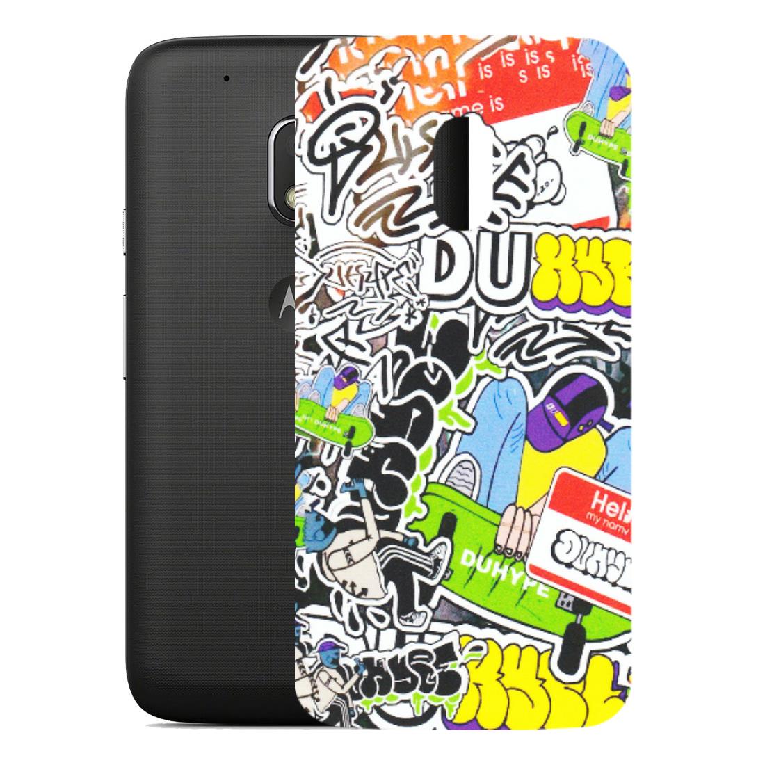 Motorola Phone Skins (All Models) - Dope Graffiti - Matte Finish (M-61) Motorola Moto G4 Play