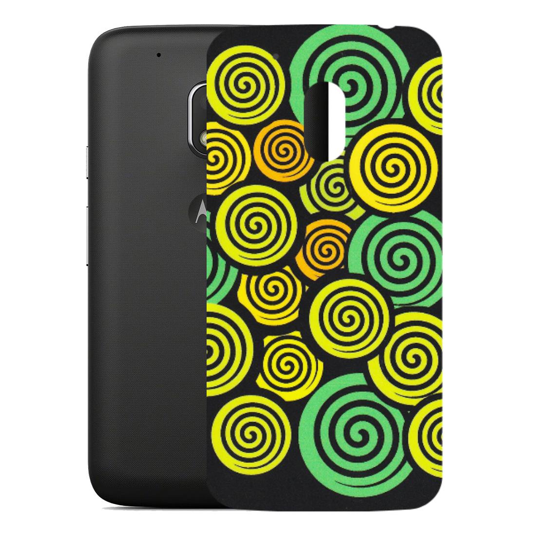 Motorola Phone Skins (All Models) - Crazy Spiral - Matte Finish (M-91) Motorola Moto G4 Play