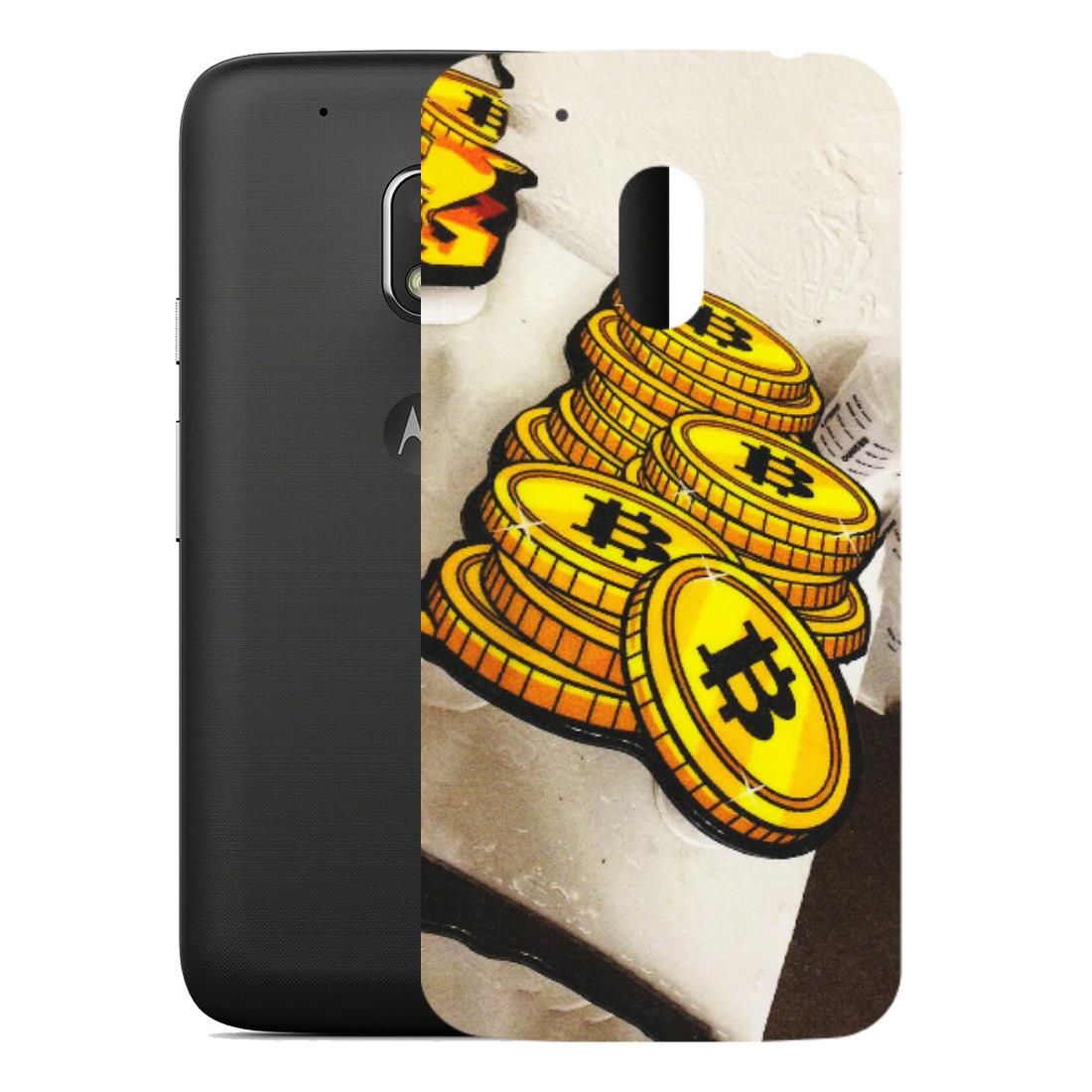 Motorola Phone Skins (All Models) - Billionaire Bitcoin Collection - Matte Finish (M-92) Motorola Moto G4 Play