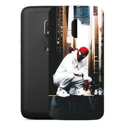 Motorola Phone Skins (All Models) - Sportsman Spider Man - Matte Finish (M-94) Motorola Moto G4 Play
