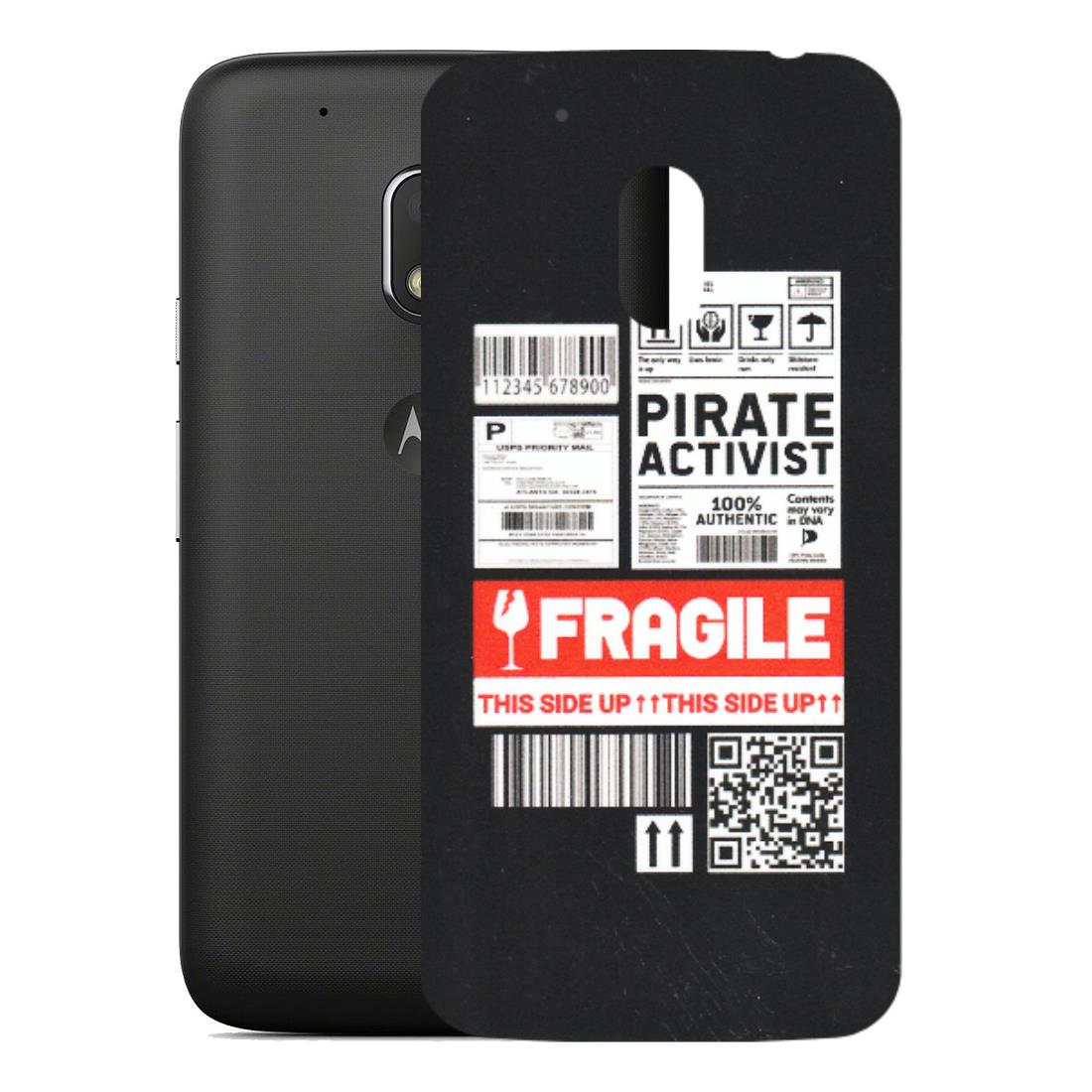Motorola Phone Skins (All Models) - Handle With Care - Matte Finish (M-99) Motorola Moto G4 Play