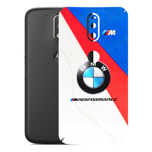 Motorola Phone Skins (All Models) - BM Performance Car Lover - 3D Embossed Finish (L-10) Motorola Moto G4 Plus