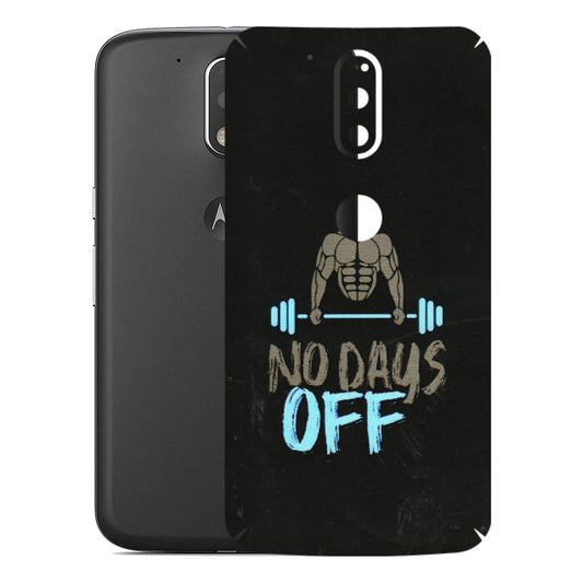 Motorola Phone Skins (All Models) - Gym Lover - 3D Embossed Finish (L-127) Motorola Moto G4 Plus