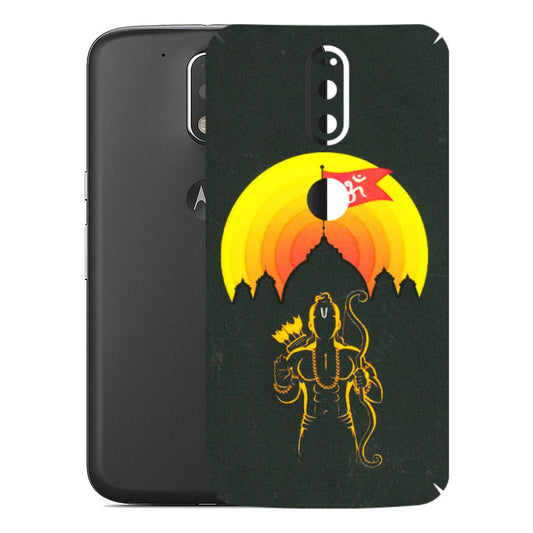 Motorola Phone Skins (All Models) - Lord Ram - 3D Embossed Finish (L-132) Motorola Moto G4 Plus