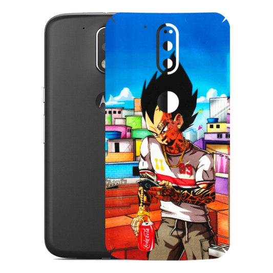 Motorola Phone Skins (All Models) - Vegeta - 3D Embossed Finish (L-136) Motorola Moto G4 Plus