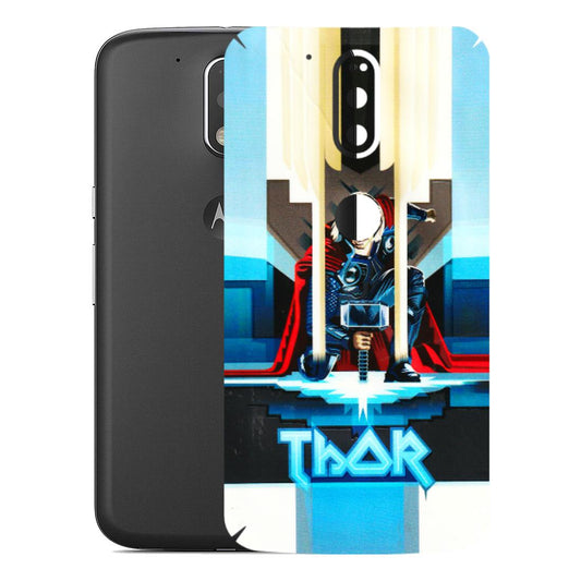 Motorola Phone Skins (All Models) - Thor - 3D Embossed Finish (L-137) Motorola Moto G4 Plus