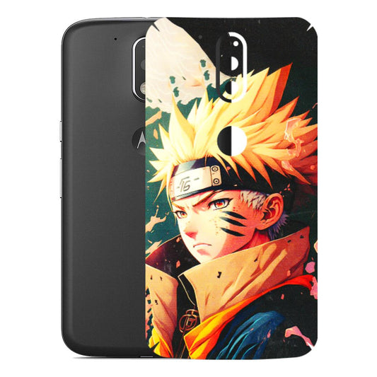 Motorola Phone Skins (All Models) - New Naruto - 3D Embossed Finish (L-148) Motorola Moto G4 Plus