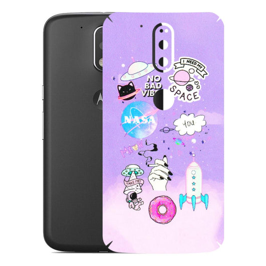 Motorola Phone Skins (All Models) - I Need My Nasa Skin - 3D Embossed Finish (L-149) Motorola Moto G4 Plus