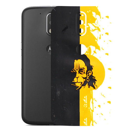 Motorola Phone Skins (All Models) - Bajrangbali - 3D Embossed Finish (L-151) Motorola Moto G4 Plus