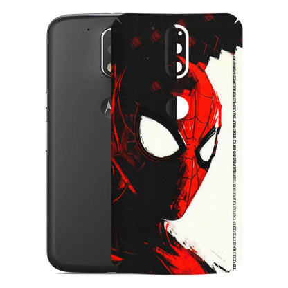 Motorola Phone Skins (All Models) - Spiderman Killer Face - 3D Embossed Finish (L-17) Motorola Moto G4 Plus