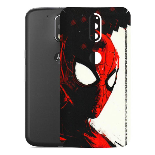 Motorola Phone Skins (All Models) - Spiderman Killer Face - 3D Embossed Finish (L-17) Motorola Moto G4 Plus