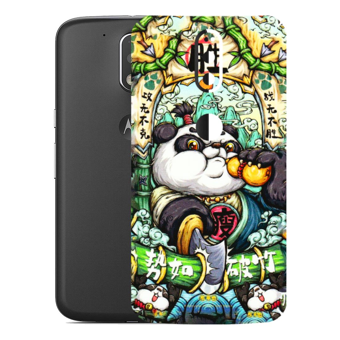Motorola Phone Skins (All Models) - Royal Rich Panda - 3D Embossed Finish (L-170) Motorola Moto G4 Plus