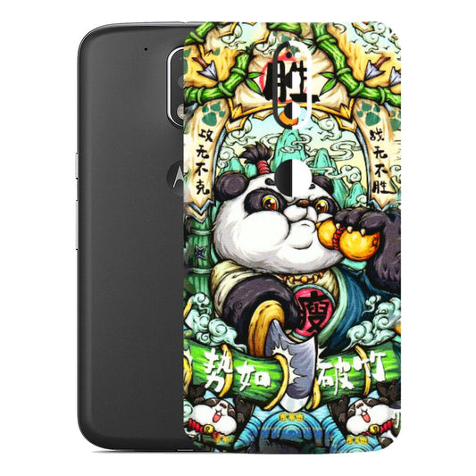 Motorola Phone Skins (All Models) - Royal Rich Panda - 3D Embossed Finish (L-170) Motorola Moto G4 Plus
